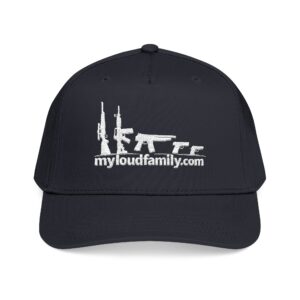 Embroidered MyFoundFamily Logo Mid Profile Baseball Cap