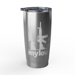 20oz Tumbler - MyLoudFamily.com Graphic Stainless Travel Cup